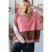 Oli&Hali Berry Long Sleeve Mixed Print Top