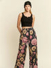 Floral Noir Cheetah Pants - Jade By Jane