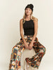 Cat Portrait Wide Leg Pants - Jade By Jane