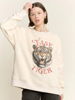 Easy Tiger Graphic Sweatshirt - Jade By Jane