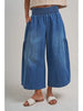 Wide Flared Leg Boho Western Denim - BON