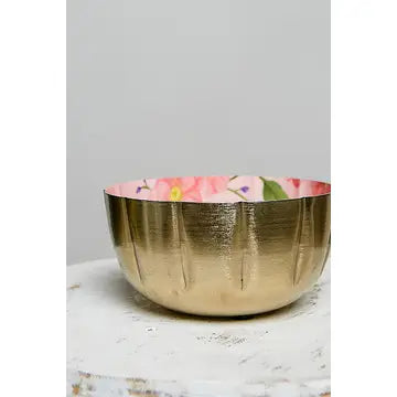 Butterfly Garden Glazed Ceramic Bowl - POL