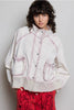 Pink Marble Patch Pockets Jacket - POL