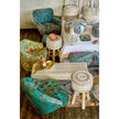 Butterfly Bloom Metallic Rim Serving Tray - POL